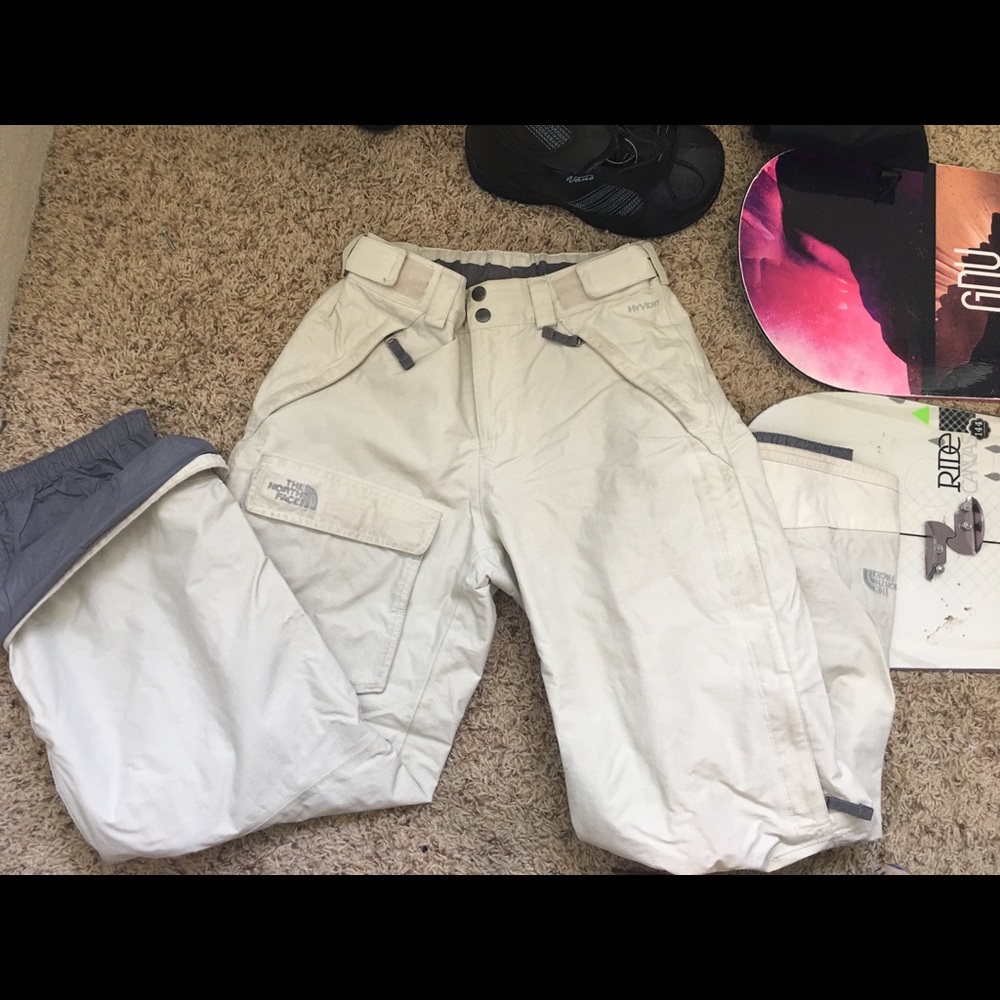 The north face insulated snow pants